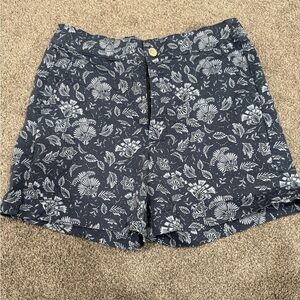 JACHS Girlfriend Stretch Chino Satin Shorts